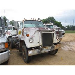 1976 INTERNATIONAL F2070 T/A TRUCK TRACTOR, S/N D1327GGB15478, IHC DIESEL ENG, 5 SPD 2 SPD TRANS, 10
