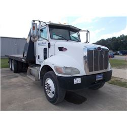 2005 PETERBILT PB335 T/A ROLLBACK, S/N 2NPLLZ9X75MB71215, ISC 300HP CUMMINS, 10 SPD TRANS, 40K REAR,
