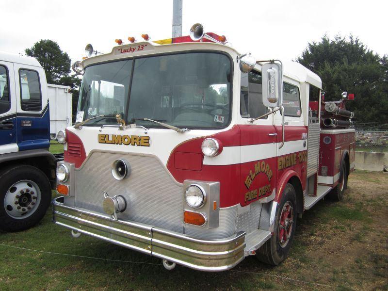 1977 MACK CF686F PUMPER FIRE TRUCK, S/N CF686F1202, 285HP MACK DIESEL