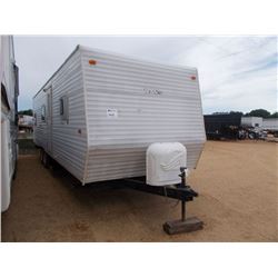 2006 CAVALIER 32' TRAVEL TRAILER, S/N 1NL1GTR2161032264, MICROWAVE, BUNK BEDS