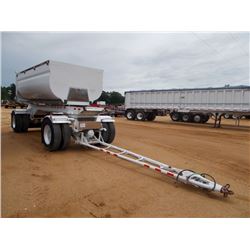 2001 RELIANCE TRANSFER TRAILER, S/N 1REFA520X1C011411, 11R24.5 TIRE, ALUM DISC WHEELS