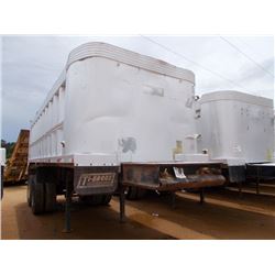 1994 TI-BROOK ALUMINUM T/A DUMP TRAILER, S/N 1T9BSAB24RG021245, 24' STEEL FRAME, 22' ALUM BOX, LINER