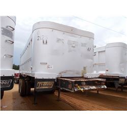 1994 TI-BROOK T/A ALUMINUM DUMP TRAILER, S/N 1T9BSAB26RG021246, 24' STEEL FRAME 22' ALUMINUM BOX, LI