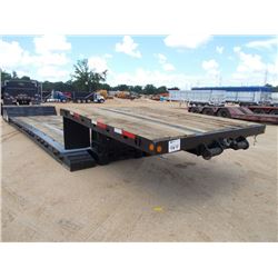 1999 DYNAWELD T/A 35 TON DETACHABLE TRAILER, S/N 4U181DHX9X1X37239, 10' TOP DECK, 28' LOAD DECK, 8' 