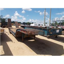 DORSEY 32' T/A STEP DECK TRAILER, S/N 54192, DOVETAIL, HYD RAMPS, 10R17.5 TIRES (BILL OF SALE ONLY)