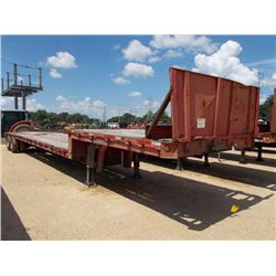 1982 GREAT DANE GRD-42 T/A STEP DECK TRAILER, S/N 1GRDN8420CM003805, 11R17.5 TIRES