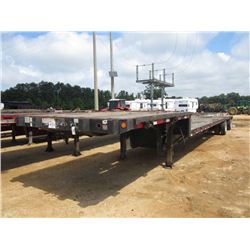 2001 GREAT DANE T/A STEP DECK, S/N 1GRDM96291M040001, 38' DECK, 10' TOP DECK, 255/70R22.5 TIRES