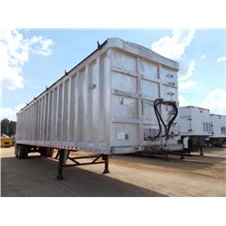 1996 GALBREATH ALF48-113 T/A ALUMINUM TRAILER, S/N 1G9W0482XTB157606, WALKING BOTTOM, TARP, 295/75R2