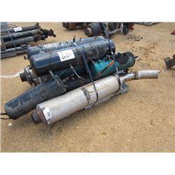 1 LOT MISC AIR TANKS & MUFFLER