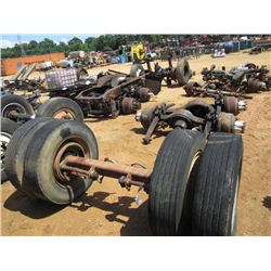 TRAILER AXLE W/TIRES & RIMS