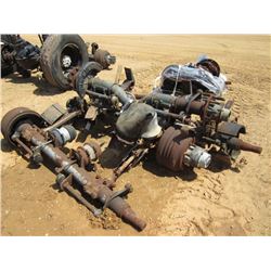 1 LOT (5) AXLES
