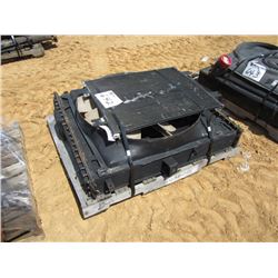 TRUCK TRACTOR COOLING CORE W/ FANS , A/C COOLING CORE