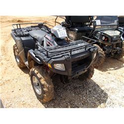 2005 POLARIS SPORTMAN 700 4X4 ATV, S/N 4XAMH68A95A376697, A/T, METER READING 999 HRS