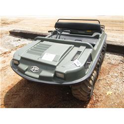 ARGO V698-58 6X6 AMPHIBIOUS, S/N BF10944, 18 HP BRIGGS & STRATTON GAS ENGINE, 4 PASSENGER, REAR BASK