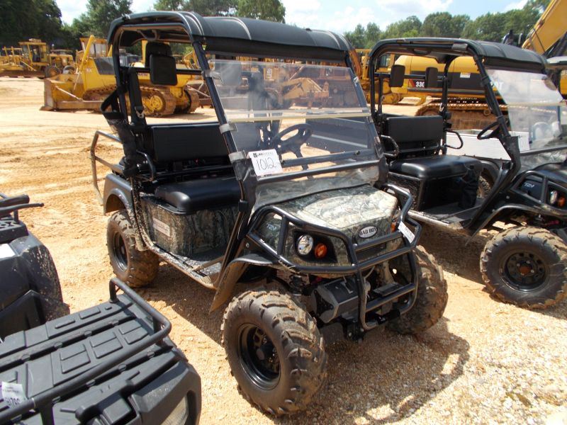 BAD BOY 72V 4X4 BUGGY, S/N 8010488, ELECTRIC, CANOPY, WINDSHIELD, 4
