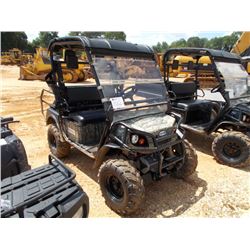 BAD BOY 72V 4X4 BUGGY, S/N 8010488, ELECTRIC, CANOPY, WINDSHIELD, 4 PASSENGER