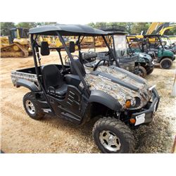 2014 BENCHE BIGHORN 700 4X4 ATV, S/N LWGMDYZ4BEB002021, GAS ENGINE, TILT BED, CANOPY, WINCH, METER R