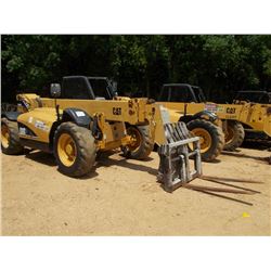 CAT TH360B TELESCOPIC FORKLIFT, S/N SLE01695 (04 YR) 7,700# CAPACITY CANOPY