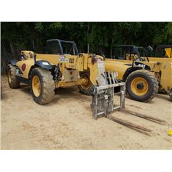 CAT TH360B TELESCOPIC FORKLIFT, S/N SLE01115, (04 YR) 7,000# CAP, CANOPY, 15.5-25 TIRES