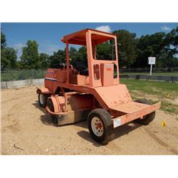 BROCE RJ350 SELF-PROPELLED BROOM, S/N 88705, 8' BROOM, CANOPY, METER READING 3,492 HRS