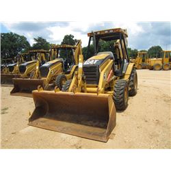 CAT 420D 4X4 LOADER BACKHOE, S/N FDP26751, (06 YR) GP BUCKET, 24" HOE BUCKET, CANOPY, METER READING 