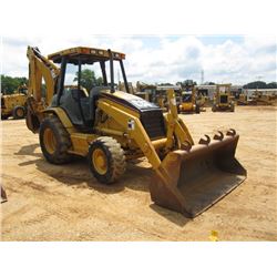CAT 420D 4X4 BACKHOE LOADER, S/N FDP26854, (06 YR) GP BUCKET, 24" HOE BUCKET, CANOPY, METER READING 