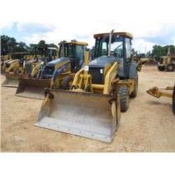 JOHN DEERE 310G 4X4 LOADER BACKHOE, S/N 912721, (03 YR) MP BUCKET, 24" HOE BUCKET, ECAB W/AIR, METER