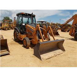 CASE 580 SUPER N BACKHOE LOADER, S/N CC564353, (12 YR) GP BUCKET, 24" HOE BUCKET, ECAB W/AIR, METER 