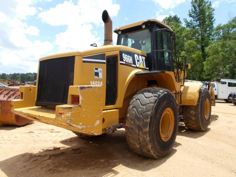 CAT 966H WHEEL LOADER, S/N A6D00406, (06 YR) CAT FORKS W/TOP CLAMP