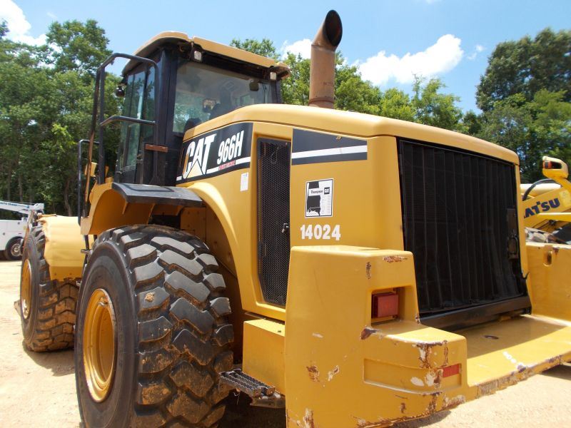CAT 966H WHEEL LOADER, S/N A6D00406, (06 YR) CAT FORKS W/TOP CLAMP
