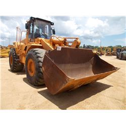 SAMSUNG SL250-3 WHEEL LOADER, S/N 307, (01 YR) GP BUCKET, ECAB W/AIR, 26.5-25 TIRES, METER READING 4