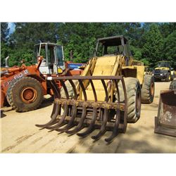 CASE W36 WHEEL LOADER, S/N 9131121, GP BUCKET, RAKE, ECAB, 23.5-25 TIRES