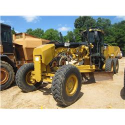CAT 140M 2 VHP MOTOR GRADER, S/N M9D00249 (11 YR) 14' HYD MOLDBOARD W/TIP CONTROL, ACCUMULIATOR, ECA