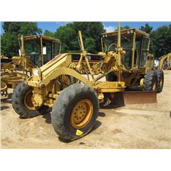 CAT 12H MOTOR GRADER, S/N 4XM00736, 14' MOLDBOARD W/TIP CONTROL, SCARIFIER, ECAB W/AIR, 14.00-24 TIR