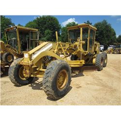 CAT 12G MOTOR GRADER, S/N 61M15196, 14' MOLDBOARD W/TIP CONTROL, ACCUMULATOR, SCARIFIER, ECAB W/AIR,