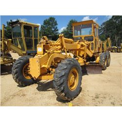 GALION T 500 MOTOR GRADER, S/N TC04530, 12' MOLDBOARD, SCARIFIER, CAB, 14.00X24 TIRES