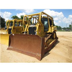 CAT D6T XL CRAWLER TRACTOR, S/N LAY00850, (08 YR) SEMI-U-BLADE W/TILT, DIFF STEER, ECAB W/AIR, EROPS