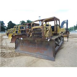 CAT D7 CRAWLER TRACTOR, S/N 94N4582, SEMI-U-BLADE W/HYD TILT, REAR RIPPER, CANOPY, SWEEPS
