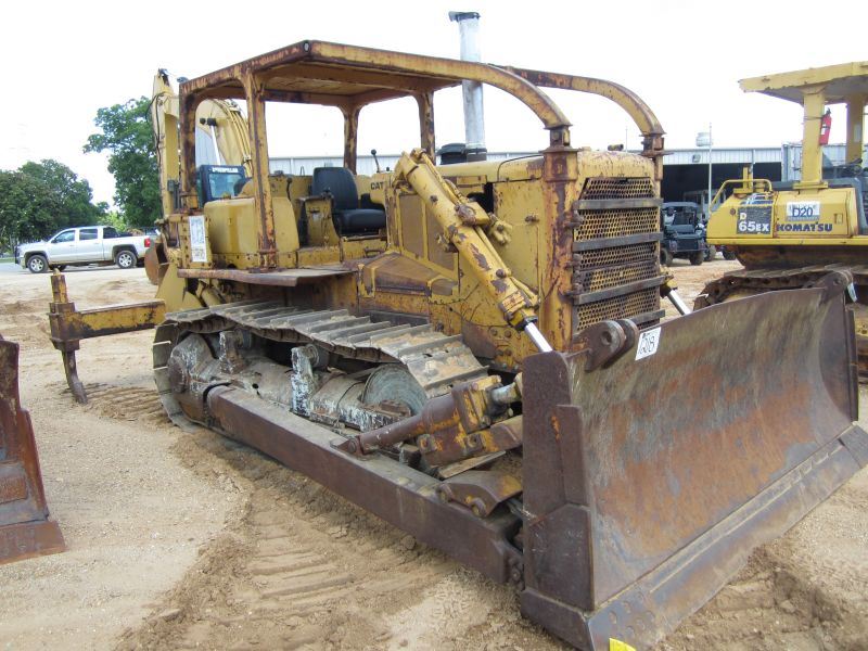 CAT D7 CRAWLER TRACTOR, S/N 94N4582, SEMI-U-BLADE W/HYD TILT, REAR ...