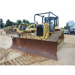 CAT D6N LGP CRAWLER TRACTOR, S/N DJY00170, (07 YR) 6 WAY BLADE, DIFF STEER, ECAB W/AIR, SWEEPS, REAR