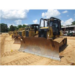 CAT D6K2 LGP CRAWLER TRACTOR, S/N RST00494, (14 YR) 6 WAY BLADE, DIFF STEER, ECAB W/AIR, SWEEPS, SID