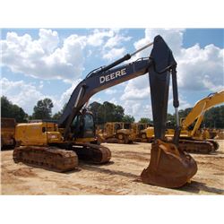 JOHN DEERE 350D LC HYDRAULIC EXCAVATOR, S/N 805274, (06 YR) 10'5" STICK, 60" BUCKET, ECAB W/AIR, MET