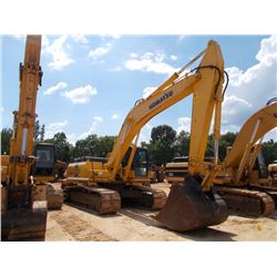 KOMATSU PC300LC-8 HYDRAULIC EXCAVATOR, S/N A90208, (08 YR) 10' STICK, 60" BUCKET, ECAB W/AIR, METER 