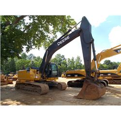 JOHN DEERE 250G LC HYDRAULIC EXCAVATOR, S/N 608102, (12 YR) 11' 8" STICK, 54" BUCKET, ECAB W/AIR, ME