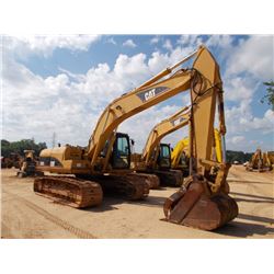 CAT 320CL HYDRAULIC EXCAVATOR, S/N PAB07132, (07 YR) 9'6" STICK, 45" BUCKET, THUMB, ECAB W/AIR, METE