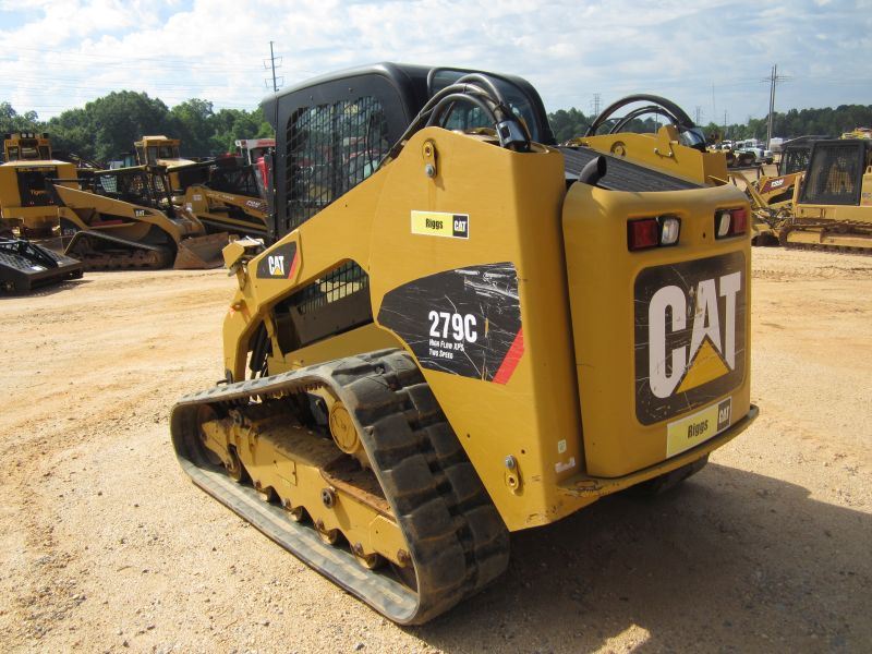 279c CAT 279C HIGH FLOW XPS SKID STEER LOADER, S/N MBT02701, (11 YR) TRACK ...