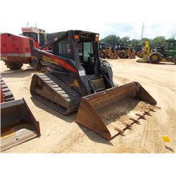 NEW HOLLAND LT185B SKID STEER LOADER, S/N 87458915, TRACK TYPE, GP BUCKET, ECAB, METER READING 2,990