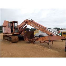 BANTAM C66 HYD EXCAVATOR, S/N A7MP12218, 8' STICK, 54" BUCKET