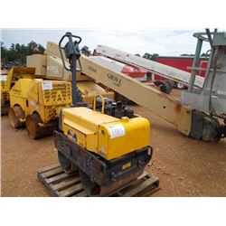 BELLE BWR650 TANDEM ROLLER, S/N 343633, WALK BEHIND, 26" SMOOTH DRUMS