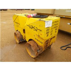 RAMMAX 1510 CI VIPER SELF PROPELLED TANDEM VIBRATORY ROLLER, S/N B0060242 (11 YR) 34" PADFOOT ROLLER